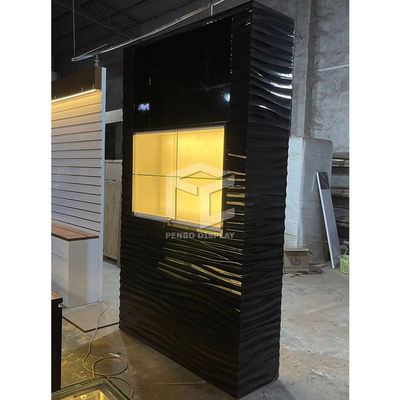 Plywood Eyewear Display Stand For Vape Shop Furniture