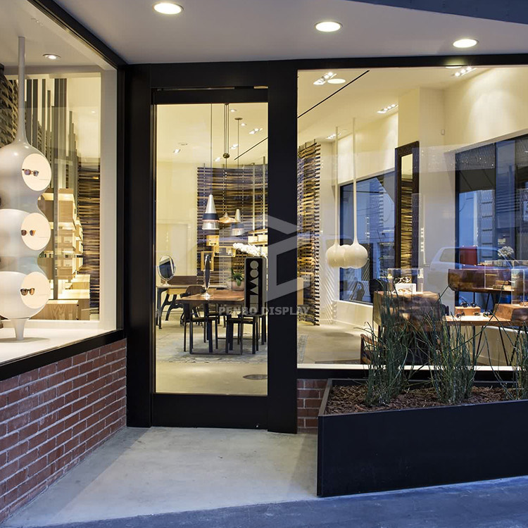 Metal Halide Optical Shop Display Cabinets Furniture 8mm MDF