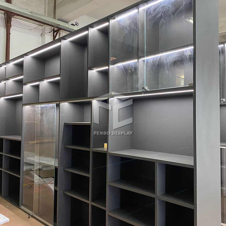 ODM Museum Display Showcase 20mm Thick MDF Museum Display Cabinet